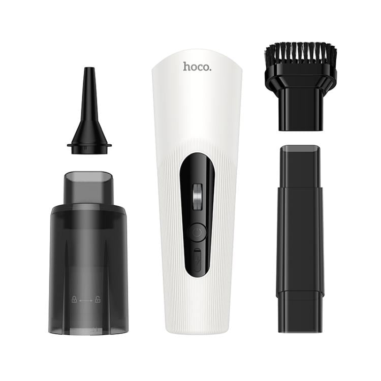 hoco ZP16 Wave Suction and Blowing Integrated Wireless Car Vacuum Cleaner(White) - Vacuum Cleaner by hoco | Online Shopping UK | buy2fix