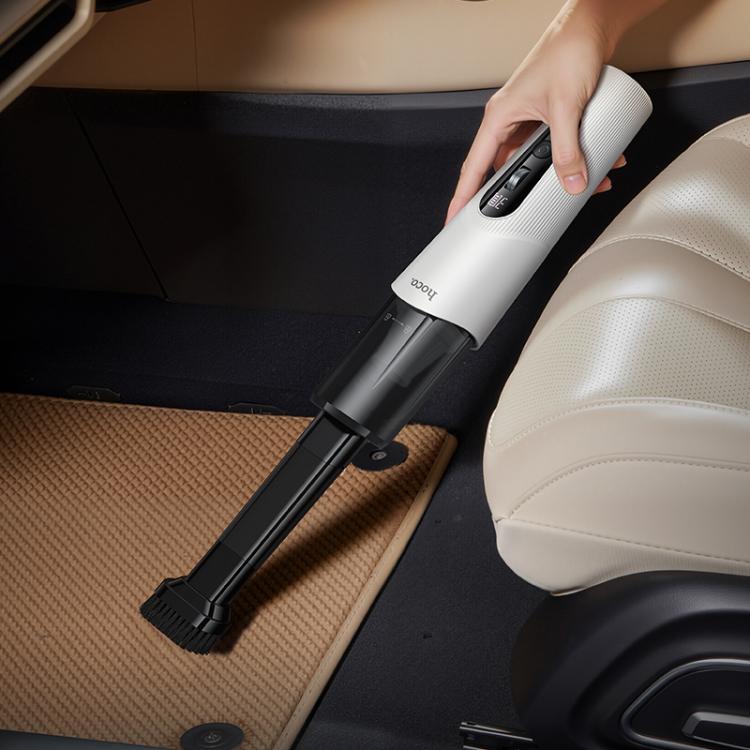 hoco ZP16 Wave Suction and Blowing Integrated Wireless Car Vacuum Cleaner(White) - Vacuum Cleaner by hoco | Online Shopping UK | buy2fix