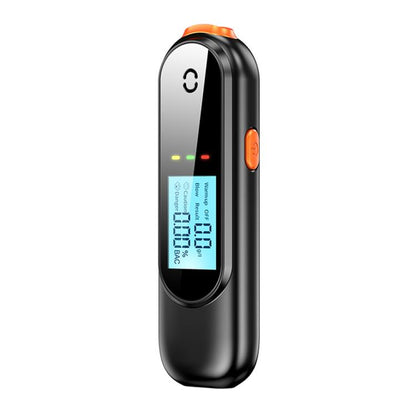AM02 Smart Digital Display High Sensitivity Alcohol Tester(Black Orange) - Breath Alcohol Tester by buy2fix | Online Shopping UK | buy2fix