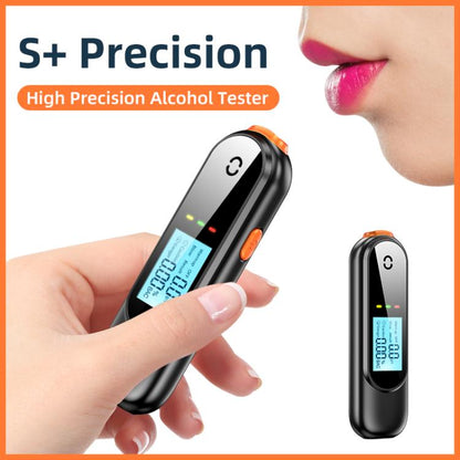 AM02 Smart Digital Display High Sensitivity Alcohol Tester(Black Orange) - Breath Alcohol Tester by buy2fix | Online Shopping UK | buy2fix