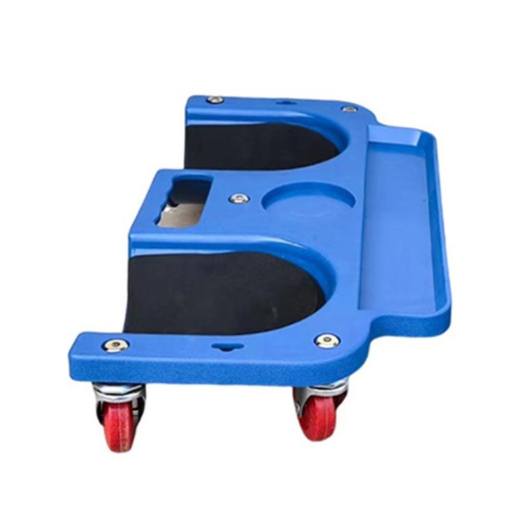 Portable Universal Wheel Sliding Kneel Pad Car Repair Home Improvement Tool with 5 Swivel Castors(Blue) - Other Tools by buy2fix | Online Shopping UK | buy2fix