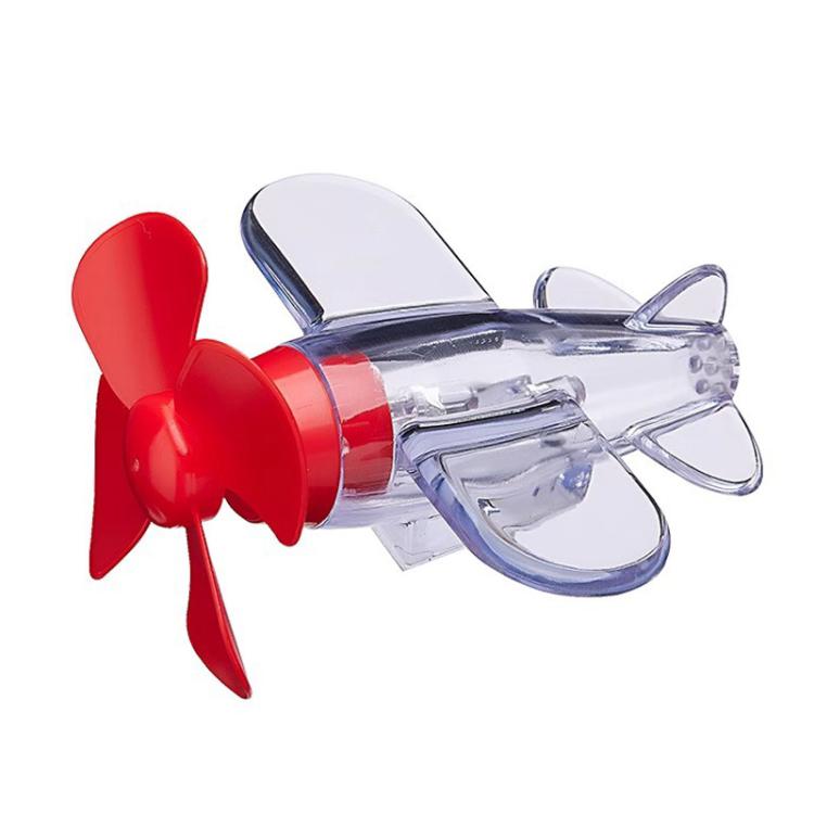 Small Airplane Shaped Motorcycle LED Colored Atmosphere Lights(Red) - Decorative Lights by buy2fix | Online Shopping UK | buy2fix