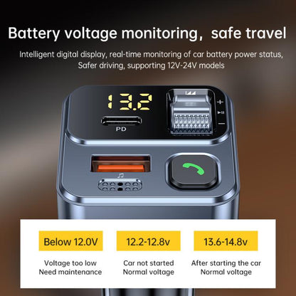 S2 Car Wireless MP3 Player Car Charger(Blue Black) - Bluetooth Car Kits by buy2fix | Online Shopping UK | buy2fix