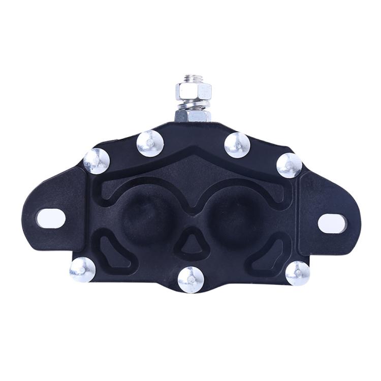 Car Relay Winch Motor Reversing Solenoid Switch DC Six-terminal Relay 2141211A61(Black) - Relays by buy2fix | Online Shopping UK | buy2fix