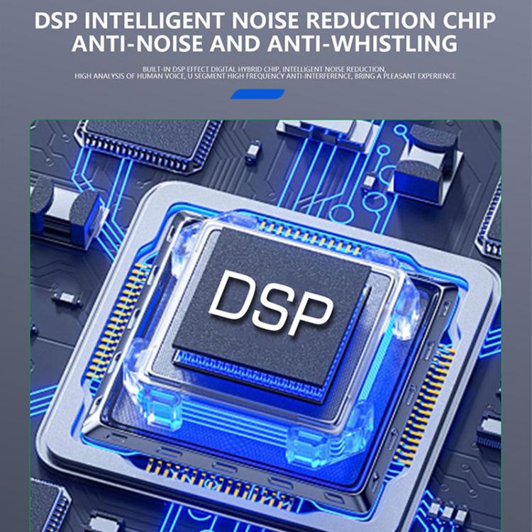 U-620 Professional 1 to 2 Waistpack Wireless Headset Microphone System(Black) - Microphone by buy2fix | Online Shopping UK | buy2fix