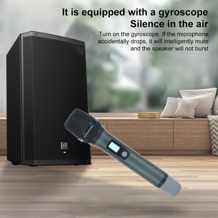 AI-101 Professional Home Karaoke 7-band Reverberation Wireless Microphone(Black) - Microphone by buy2fix | Online Shopping UK | buy2fix