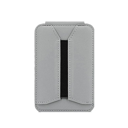 MagSafe Live Broadcast Phone Bracket Card Holder with Elastic Band(Grey) - Stand by buy2fix | Online Shopping UK | buy2fix