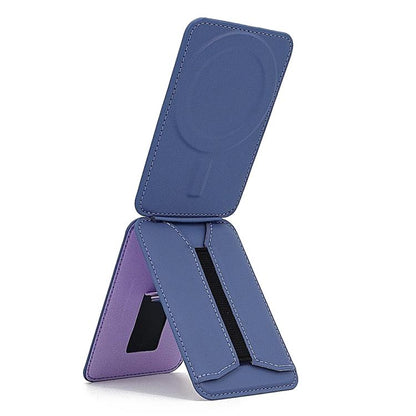 MagSafe Live Broadcast Phone Bracket Card Holder with Elastic Band(Purple) - Stand by buy2fix | Online Shopping UK | buy2fix