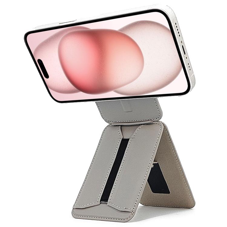 MagSafe Live Broadcast Phone Bracket Card Holder with Elastic Band(Black) - Stand by buy2fix | Online Shopping UK | buy2fix