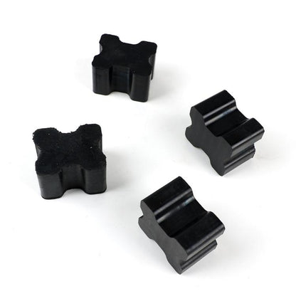 4pcs / Set Car Front Coil Spring Shock Absorber Rubber(Black) - Power Cushion by buy2fix | Online Shopping UK | buy2fix