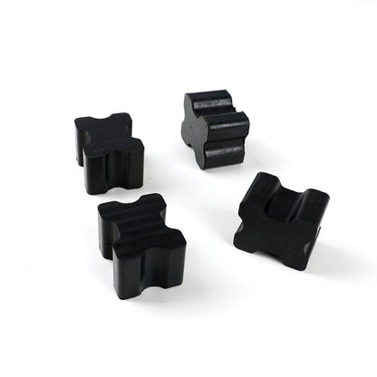 4pcs / Set Car Front Coil Spring Shock Absorber Rubber(Black) - Power Cushion by buy2fix | Online Shopping UK | buy2fix