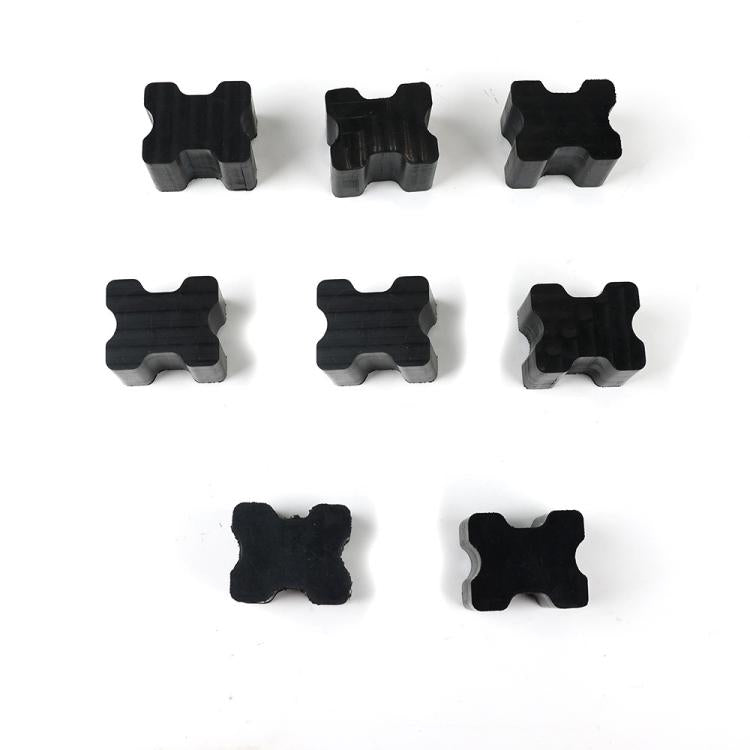 8pcs / Set Car Front Coil Spring Shock Absorber Rubber(Black) - Power Cushion by buy2fix | Online Shopping UK | buy2fix