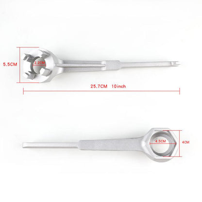 Oil Cover Lid Aluminum Drum Wrench(Silver) - Hand Tool Sets by buy2fix | Online Shopping UK | buy2fix