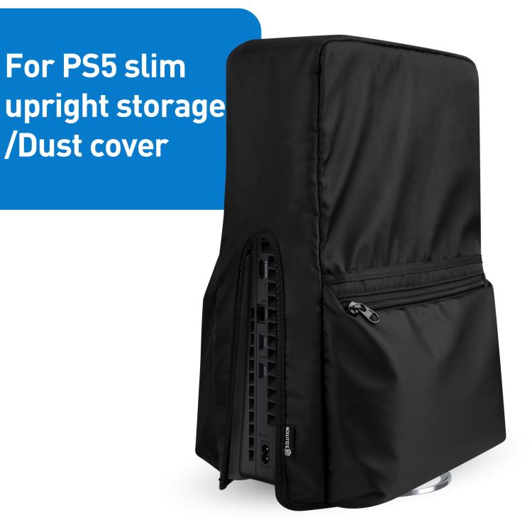 For Sony PlayStation 5 Slim Game Console Storage Dust Cover(Black) - Bags by buy2fix | Online Shopping UK | buy2fix