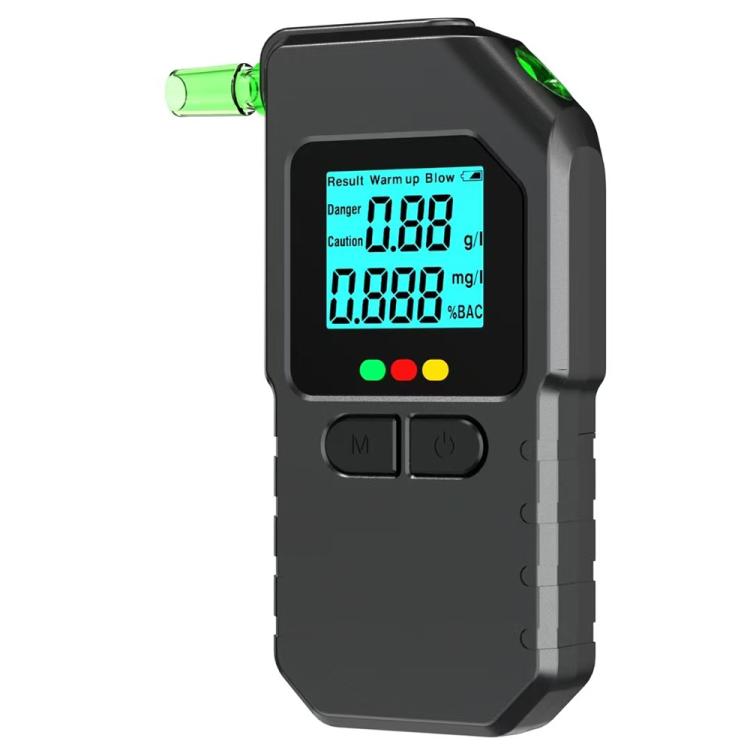Home Digital Display Blow-type Alcohol Tester Alcohol Detector(Black) - Breath Alcohol Tester by buy2fix | Online Shopping UK | buy2fix