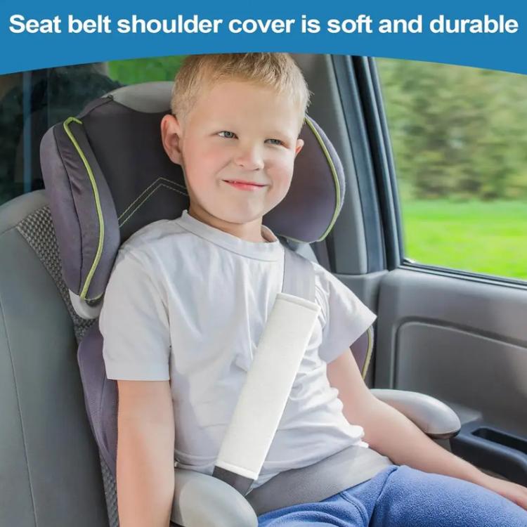 Universal Car Seat Belt Extended Ice Silk Fabric Shoulder Pad Protection Belt(Pink) - Seat Belts & Padding by buy2fix | Online Shopping UK | buy2fix