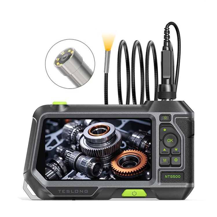 TESLONG NTS500 Industrial Pipeline Endoscope with 5 inch HD Screen, Model:7.6mm Single Lens / 1m -  by TESLONG | Online Shopping UK | buy2fix