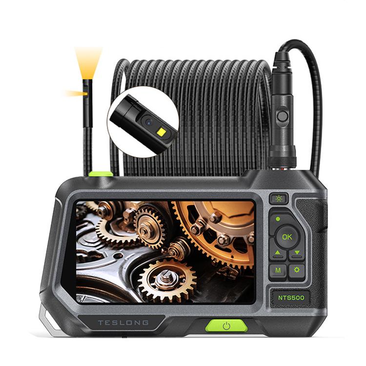 TESLONG NTS500 Industrial Pipeline Endoscope with 5 inch HD Screen, Model:8mm Dual Lens / 15m -  by TESLONG | Online Shopping UK | buy2fix