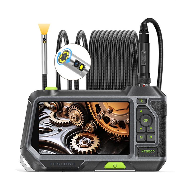 TESLONG NTS500 Industrial Pipeline Endoscope with 5 inch HD Screen, Model:Rotating 8.5mm Dual Lens / 3m -  by TESLONG | Online Shopping UK | buy2fix