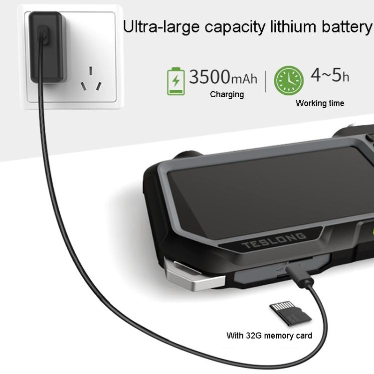 TESLONG NTS500 Industrial Pipeline Endoscope with 5 inch HD Screen, Model:8mm Dual Lens / 1m -  by TESLONG | Online Shopping UK | buy2fix