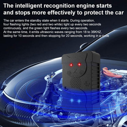 Intelligent Ultrasonic Car Mouse Repeller(Black) - Others by buy2fix | Online Shopping UK | buy2fix