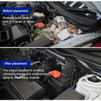 Intelligent Ultrasonic Car Mouse Repeller(Black) - Others by buy2fix | Online Shopping UK | buy2fix