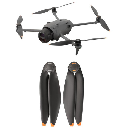 For DJI Mavic 4 Pro Sunnylife 1158F Quick-Release Propellers Blades, Type:One Pair(Orange Tip) - DIY Propeller by Sunnylife | Online Shopping UK | buy2fix