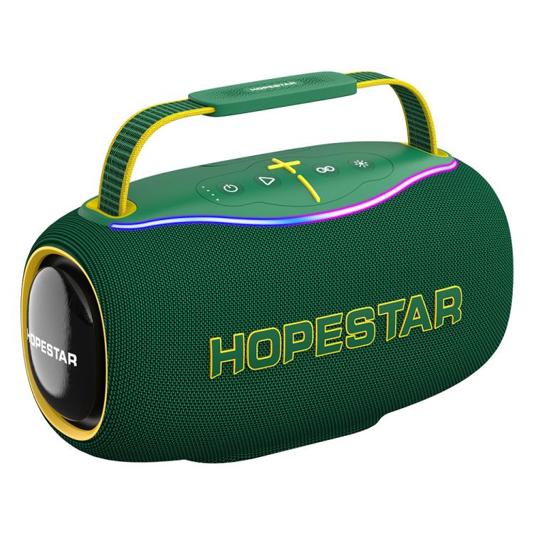 HOPESTAR H80 80W Outdoor Portable Waterproof Bluetooth Speaker(Dark Green) - Waterproof Speaker by HOPESTAR | Online Shopping UK | buy2fix
