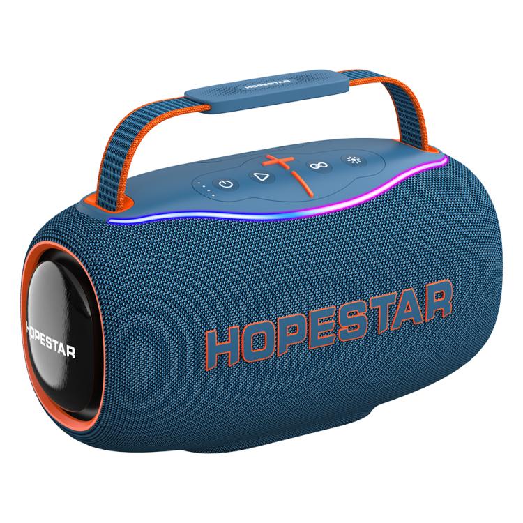 HOPESTAR H80 80W Outdoor Portable Waterproof Bluetooth Speaker(Navy Blue) - Waterproof Speaker by HOPESTAR | Online Shopping UK | buy2fix