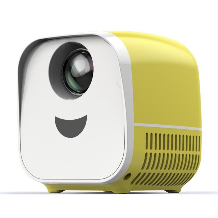 VIVIBRIGHT L1 Basic 480x240P 60ANSI LCD + LED Smart Projector, EU Plug(Yellow) - LED Projector by VIVIBRIGHT | Online Shopping UK | buy2fix