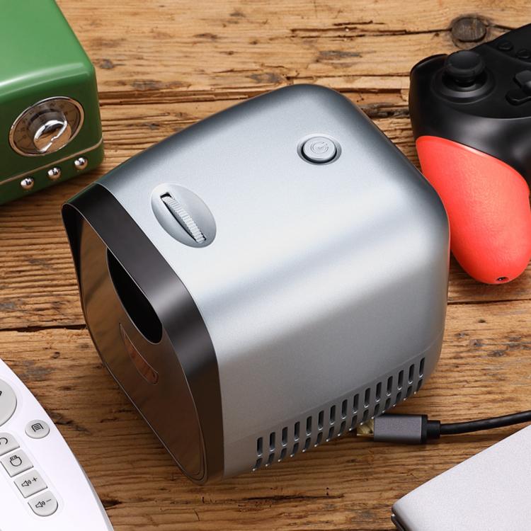 VIVIBRIGHT L1 Basic 480x240P 60ANSI LCD + LED Smart Projector, EU Plug(Silver) - LED Projector by VIVIBRIGHT | Online Shopping UK | buy2fix