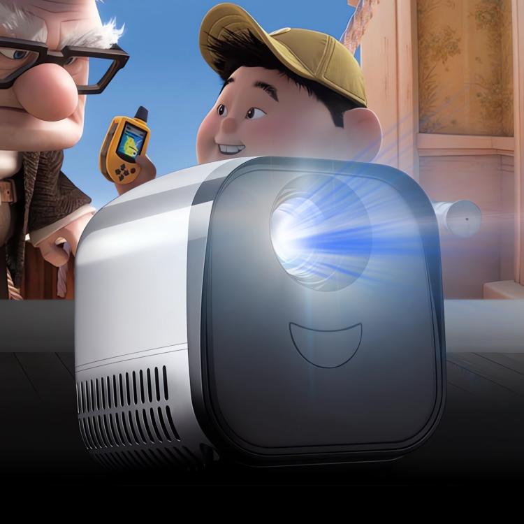 VIVIBRIGHT L1 Basic 480x240P 60ANSI LCD + LED Smart Projector, UK Plug(Yellow) - LED Projector by VIVIBRIGHT | Online Shopping UK | buy2fix