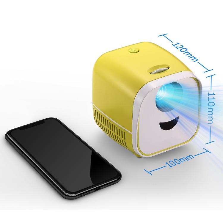 VIVIBRIGHT L1 Basic 480x240P 60ANSI LCD + LED Smart Projector, US Plug(Silver) - LED Projector by VIVIBRIGHT | Online Shopping UK | buy2fix