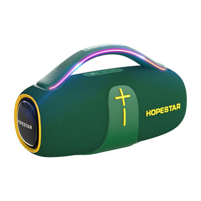 HOPESTAR H85 70W Outdoor Portable Waterproof Bluetooth Speaker, Support TF / AUX / USB(Dark Green) - Waterproof Speaker by HOPESTAR | Online Shopping UK | buy2fix