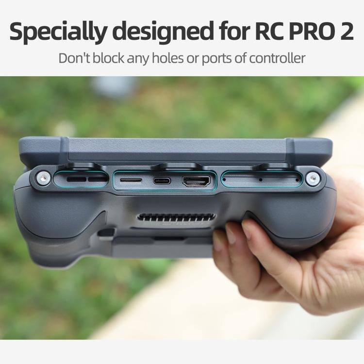 For DJI RC Pro 2 Sunnylife GS013 Multi-Purpose Lanyard with CNC Aluminum Buckle(Grey) - Holder Series by Sunnylife | Online Shopping UK | buy2fix