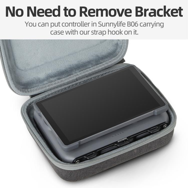 For DJI RC Pro 2 Sunnylife GS013 Multi-Purpose Lanyard with CNC Aluminum Buckle(Grey) - Holder Series by Sunnylife | Online Shopping UK | buy2fix