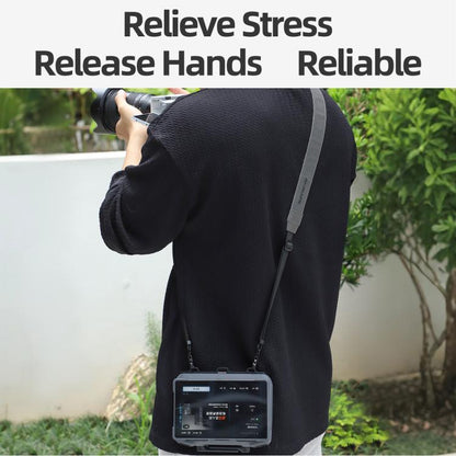 For DJI RC Pro 2 Sunnylife GS013 Multi-Purpose Lanyard with CNC Aluminum Buckle(Grey) - Holder Series by Sunnylife | Online Shopping UK | buy2fix