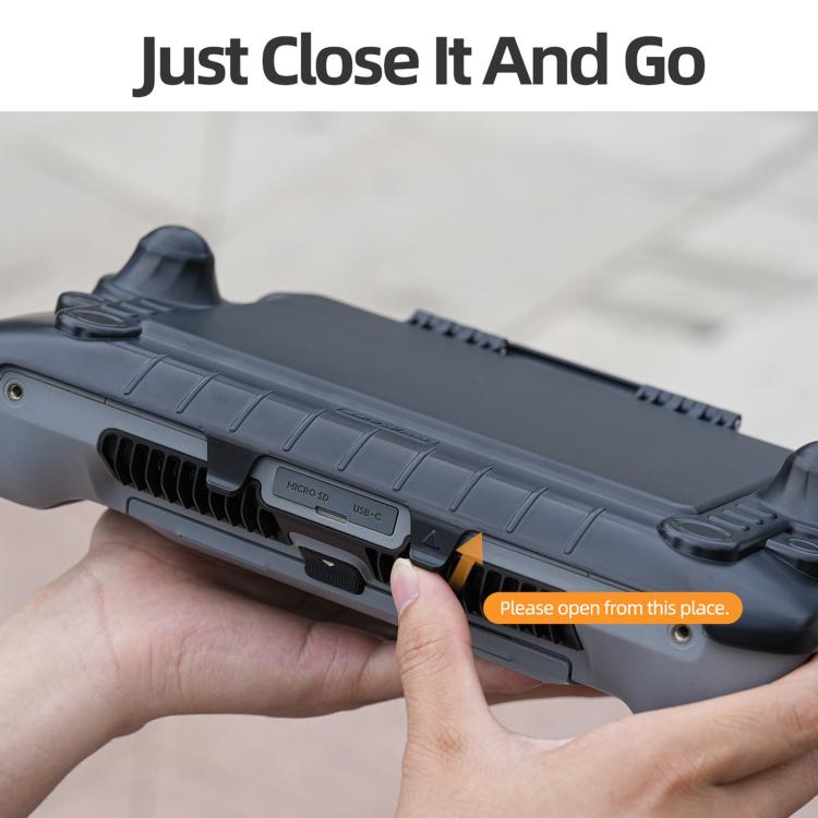 For DJI RC Plus 2 Sunnylife Remote Control Sunshade Protection Cover(Grey) - Holder Series by Sunnylife | Online Shopping UK | buy2fix