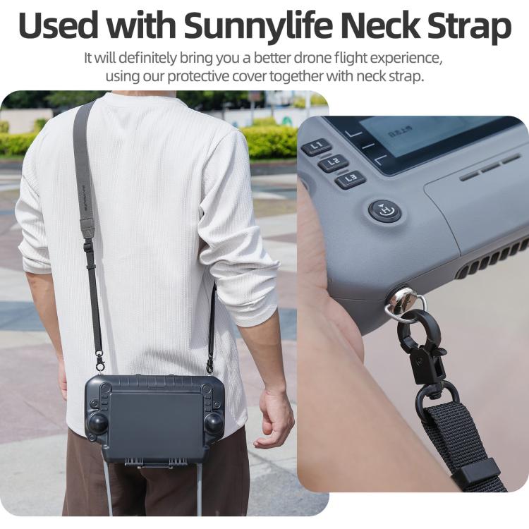 For DJI RC Plus 2 Sunnylife Remote Control Sunshade Protection Cover(Grey) - Holder Series by Sunnylife | Online Shopping UK | buy2fix