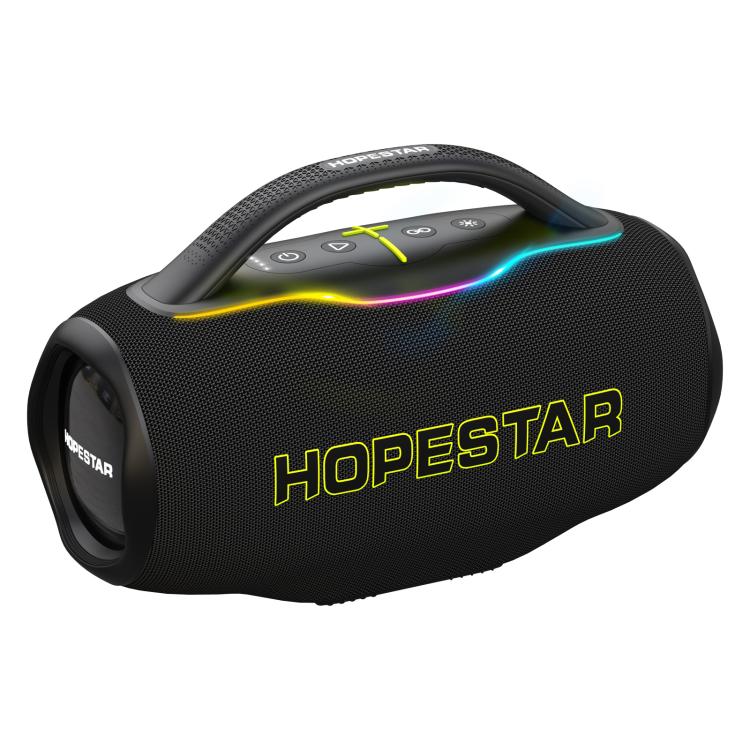 HOPESTAR H87 70W Outdoor Portable Waterproof Bluetooth Speaker, Support 3.5mm Jack(Black) - Waterproof Speaker by HOPESTAR | Online Shopping UK | buy2fix