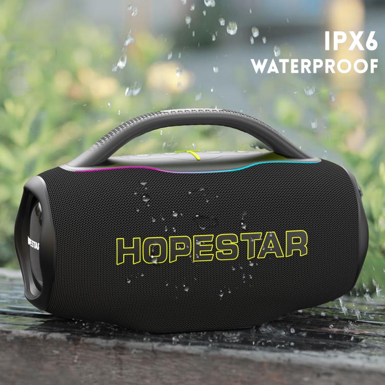 HOPESTAR H87 70W Outdoor Portable Waterproof Bluetooth Speaker, Support 3.5mm Jack(Navy Blue) - Waterproof Speaker by HOPESTAR | Online Shopping UK | buy2fix