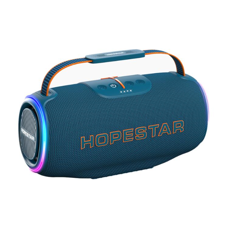 HOPESTAR H88 70W Outdoor Portable Waterproof Bluetooth Speaker, Support TF / AUX / USB / TWS(Navy Blue) - Waterproof Speaker by HOPESTAR | Online Shopping UK | buy2fix