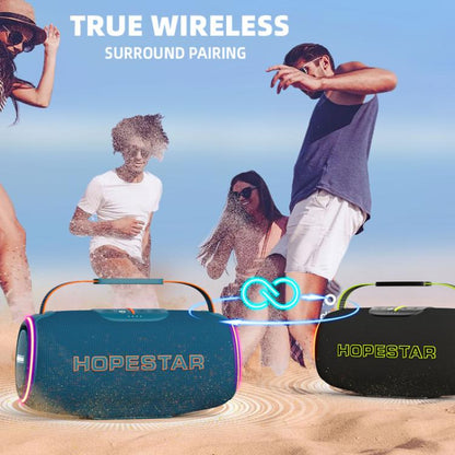 HOPESTAR H88 70W Outdoor Portable Waterproof Bluetooth Speaker, Support TF / AUX / USB / TWS(Black) - Waterproof Speaker by HOPESTAR | Online Shopping UK | buy2fix