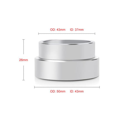 Car Modification TH350/TH400 Transmission Adapter Gasket(Silver) - Engine Fittings by buy2fix | Online Shopping UK | buy2fix