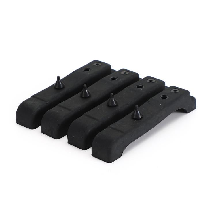4pcs / set For GM Car Radiator Rubber Support Pads 4012326682S(Black) - Engine Fittings by buy2fix | Online Shopping UK | buy2fix
