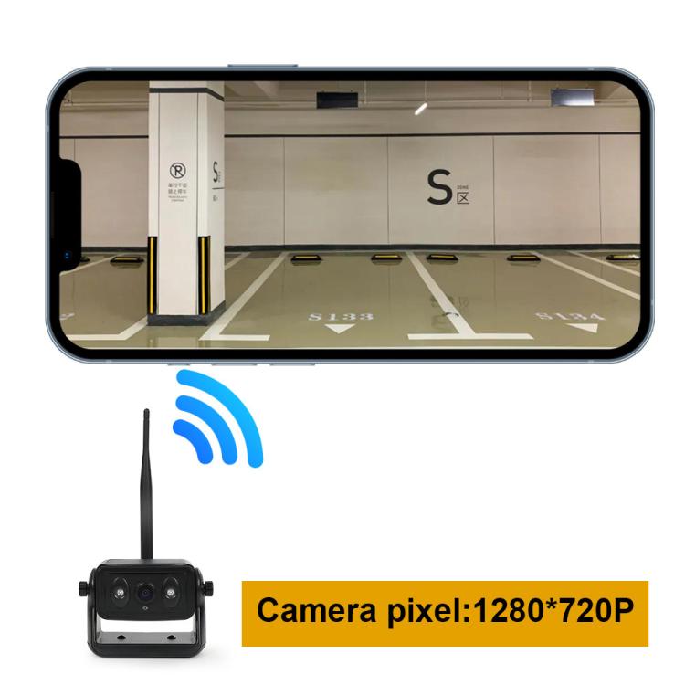 Magnetic Solar 2.4G Wireless WiFi Car Rear View Reversing Camera with Remote Control Switch(Black) - Rear View Cameras by buy2fix | Online Shopping UK | buy2fix