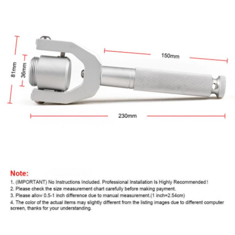 Clutch Spreader Wrench for Can-Am Maverick X3 / X3 Max / Turbo / R 72 / 64 inch Wheelbase Width(Silver) - Hand Tool Sets by buy2fix | Online Shopping UK | buy2fix