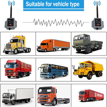 2.4G Wireless Transmitter Receiver Camera Transmitter Wireless Device for Truck and Bus(Black) - Rearview Monitors by buy2fix | Online Shopping UK | buy2fix