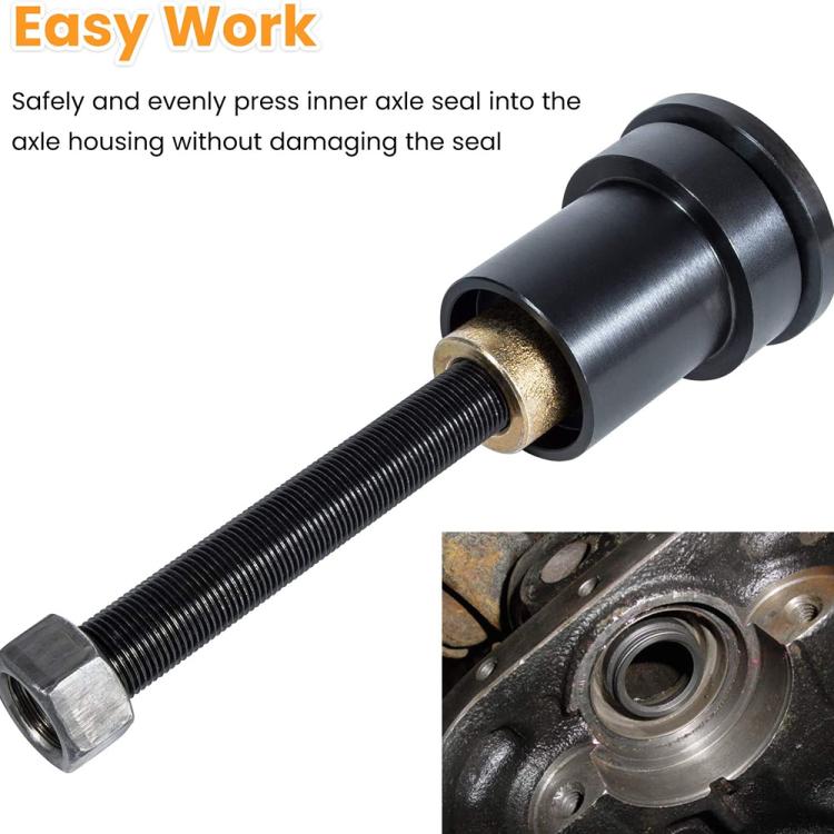 Car Inner + Front Shaft Tube Seal Kit for Jeep Wrangler JK TJ Dana 30(Black) - Engine Fittings by buy2fix | Online Shopping UK | buy2fix