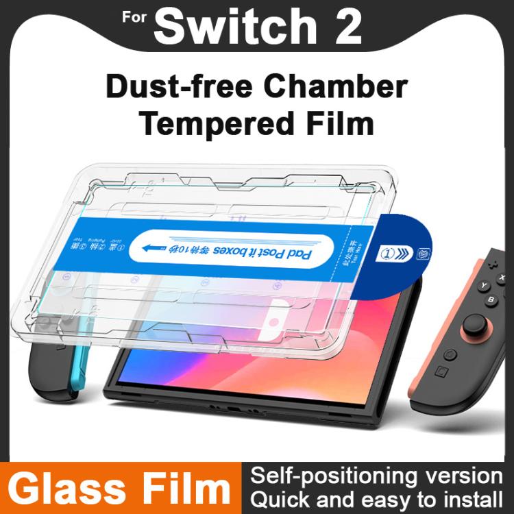 For Nintendo Switch 2 imak Clean Room Tempered Glass Film - Tempered Glass by imak | Online Shopping UK | buy2fix